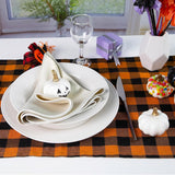 Maxbell 10 Pieces White Artificial Pumpkins Fun for Halloween Fireplace Thanksgiving
