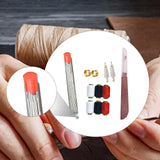 Maxbell 37Pcs Sewing Tool Set DIY Craft Kit Portable 25 Steel Pins Pins Thread