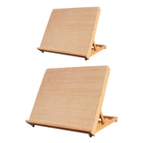 Maxbell Tabletop Easel Folding Drawing Sketching Board for Drawing Drafting Painting 47cmx34cmx36cm
