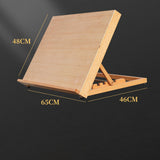 Maxbell Tabletop Easel Folding Drawing Sketching Board for Drawing Drafting Painting 65cmx46cmx48cm