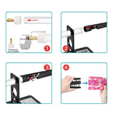 Maxbell Cup Turner Fixture Bracket Lightweight Crafting Accessory DIY Projects Stand