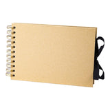 Maxbell Scrapbook Photo Album Family Photo Storage Graduation Anniversary Album Book Yellow