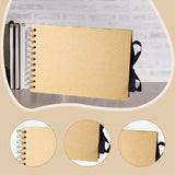 Maxbell Scrapbook Photo Album Family Photo Storage Graduation Anniversary Album Book Yellow