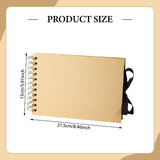 Maxbell Scrapbook Photo Album Family Photo Storage Graduation Anniversary Album Book Yellow