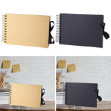 Maxbell Scrapbook Photo Album Family Photo Storage Graduation Anniversary Album Book Yellow