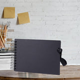 Maxbell Scrapbook Photo Album Family Photo Storage Graduation Anniversary Album Book Black