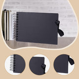 Maxbell Scrapbook Photo Album Family Photo Storage Graduation Anniversary Album Book Black