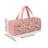 Maxbell Yarn Storage Organizer with Handle Crochet Bag for Yarn Skeins Crochet Hooks Sewing patterns