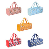 Maxbell Yarn Storage Organizer with Handle Crochet Bag for Yarn Skeins Crochet Hooks Sewing patterns