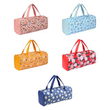 Maxbell Yarn Storage Organizer with Handle Crochet Bag for Yarn Skeins Crochet Hooks Sewing patterns