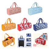 Maxbell Yarn Storage Organizer with Handle Crochet Bag for Yarn Skeins Crochet Hooks Sewing patterns