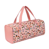 Maxbell Yarn Storage Organizer with Handle Crochet Bag for Yarn Skeins Crochet Hooks Sewing patterns
