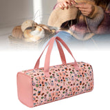 Maxbell Yarn Storage Organizer with Handle Crochet Bag for Yarn Skeins Crochet Hooks Sewing patterns