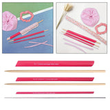 Maxbell Quick Turn Fabric Set Fabric Turning DIY Threading Sturdy Fast Turning Tools
