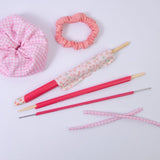 Maxbell Quick Turn Fabric Set Fabric Turning DIY Threading Sturdy Fast Turning Tools