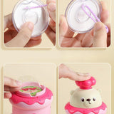 Button Maker Machine Cute for Crafting Projects Easy to Use with Accessories Blue