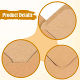 100 Pieces Mini Envelopes Greeting Card Pockets for Weddings Photos Banquets 18.42cmx13.34cm