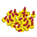 Maxbell 25 Pieces Pet Dog Cat Drink Bottle Nipple Teat Lamb Kid Pup Soft Ewe Sheep