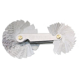 Maxbell 55 Deg Imperial+60 Metric Thread Pitch Gauge Measure Screw 58 Pieces - Aladdin Shoppers