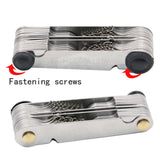 Maxbell 55 Deg Imperial+60 Metric Thread Pitch Gauge Measure Screw 58 Pieces - Aladdin Shoppers