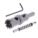 Maxbell 2pcs Carbide Tip Tool Steel Drill Bit Metal Cutter  22mm+26mm Reamer