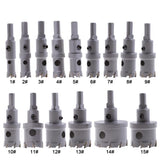 Maxbell 2pcs Carbide Tip Tool Steel Drill Bit Metal Cutter  22mm+26mm Reamer