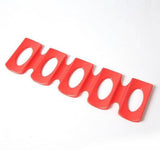 Maxbell Red Silicone Wine Stacker Foldable Beer Can Rack Space Saver Wine Bottle Mat - Aladdin Shoppers