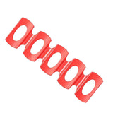 Maxbell Red Silicone Wine Stacker Foldable Beer Can Rack Space Saver Wine Bottle Mat - Aladdin Shoppers