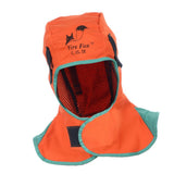 Maxbell Flame Retardant Safey Helmet Welding Neck Protective Hood Welder and Shoes
