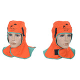 Maxbell Flame Retardant Safey Helmet Welding Neck Protective Hood Welder and Shoes