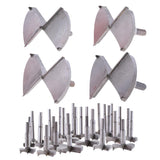 Maxbell Forstner Bits Woodwork Boring Wood Hole Saw Cutter Drill Set Carbide 21mm - Aladdin Shoppers