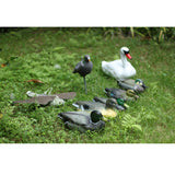 Maxbell Set of 3 Plastic Floating Swan & Duck Decoy for Hunting &Fishing Scarecrow