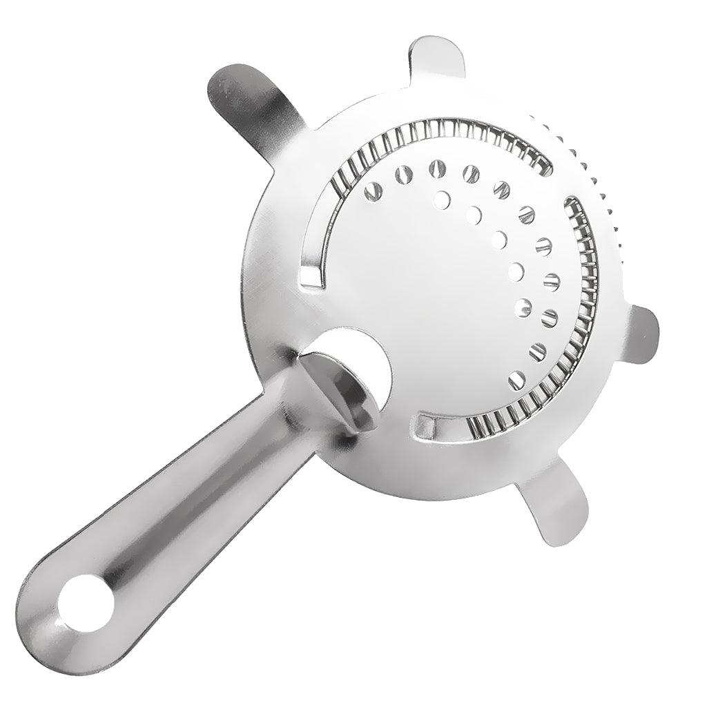 Maxbell Cocktail Strainer Stainless Steel Bar Shaker Ice Strainer 4 Prong Bar Tool