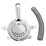 Maxbell Cocktail Strainer Stainless Steel Bar Shaker Ice Strainer 4 Prong Bar Tool - Aladdin Shoppers