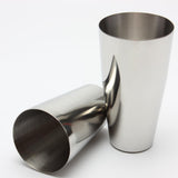 Maxbell Stainless Steel BAR COCKTAIL SHAKER Boston Tin Set 800/600ml + Ice Strainer - Aladdin Shoppers