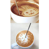 Maxbell Frothing Pitcher Stainless Steel Milk Oz Espresso Coffee Latte Art Pen Set - Aladdin Shoppers