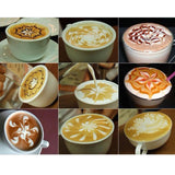 Maxbell Frothing Pitcher Stainless Steel Milk Oz Espresso Coffee Latte Art Pen Set - Aladdin Shoppers