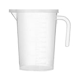 Transparent Kitchen Liquid Scale Measuring Cup Graduated Beaker 1000ml