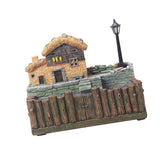 Maxbell Resin Grass House Flower Bed Succulent Pot Planter Bonsai Box Plant Bed - Aladdin Shoppers