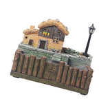 Maxbell Resin Grass House Flower Bed Succulent Pot Planter Bonsai Box Plant Bed - Aladdin Shoppers