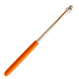 Maxbell 2 x Telescopic Stainless Steel Flagpole Banner Flagpole Guide Pole Length 1m