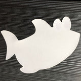 Maxbell 10pcs Bath Tub Non Slip Safety Treads Sticker Bathroom  Submarine/Whale