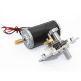 4 Micro DC Worm Gear Box Motor High Torque Speed Reduce Turbine 12V 160RPM
