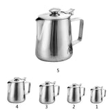 Maxbell 350ml+2L Coffee Pitcher Milk Mixing pouring Frothing Jug Craft DIY - Aladdin Shoppers