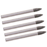 Maxbell 2pcs Triangular Drill Bits Set Tiles Ceramic Glass  Opener 6mm& 8mm