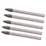 Maxbell 2pcs Triangular Drill Bits Set Tiles Ceramic Glass  Opener 6mm& 8mm