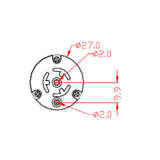 Maxbell 2x DC12V High Pressure Diaphragm Self Priming Vacuum Air Water Pump Suction
