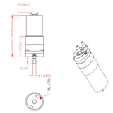 Maxbell 2x DC12V High Pressure Diaphragm Self Priming Vacuum Air Water Pump Suction
