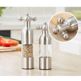 Stainless Steel Pepper Mill Pepper & Salt Grinder Manual Mill Kitchen Tool L