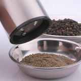 Stainless Steel Pepper Mill Pepper & Salt Grinder Manual Mill Kitchen Tool L